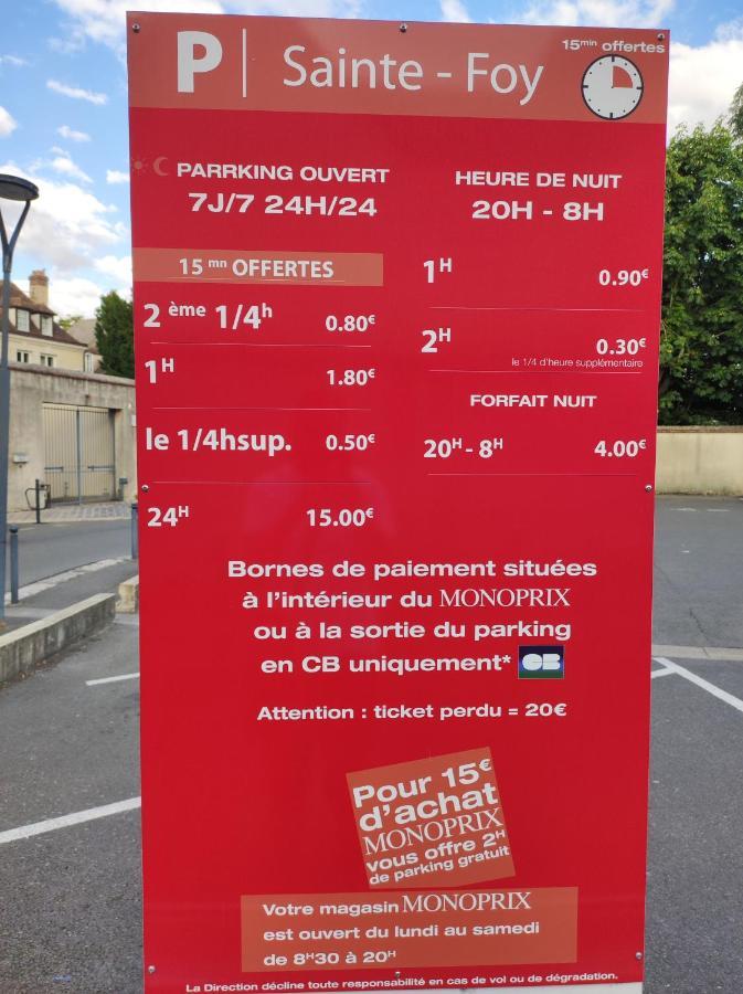 Apartament L'Elegance : T2 Proche Cathedrale De Chartres. Zewnętrze zdjęcie
